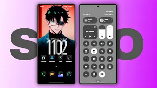 Best Anime Customization for HyperOS 1,2,3 🔥 Only Theme App Used | Solo Leveling Customization 🚀 screenshot 3