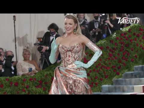 Blake Lively dress change transformation at Met Gala 2022