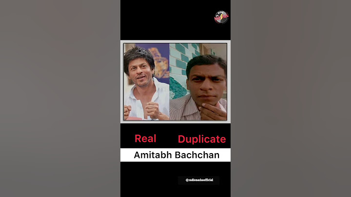 Bollywood Actors Duplicate😂😃