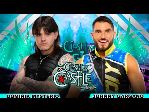 Dominik Mysterio vs Johnny Gargano Full Match WWE Raw Clash At The Castle 2024 Highlights