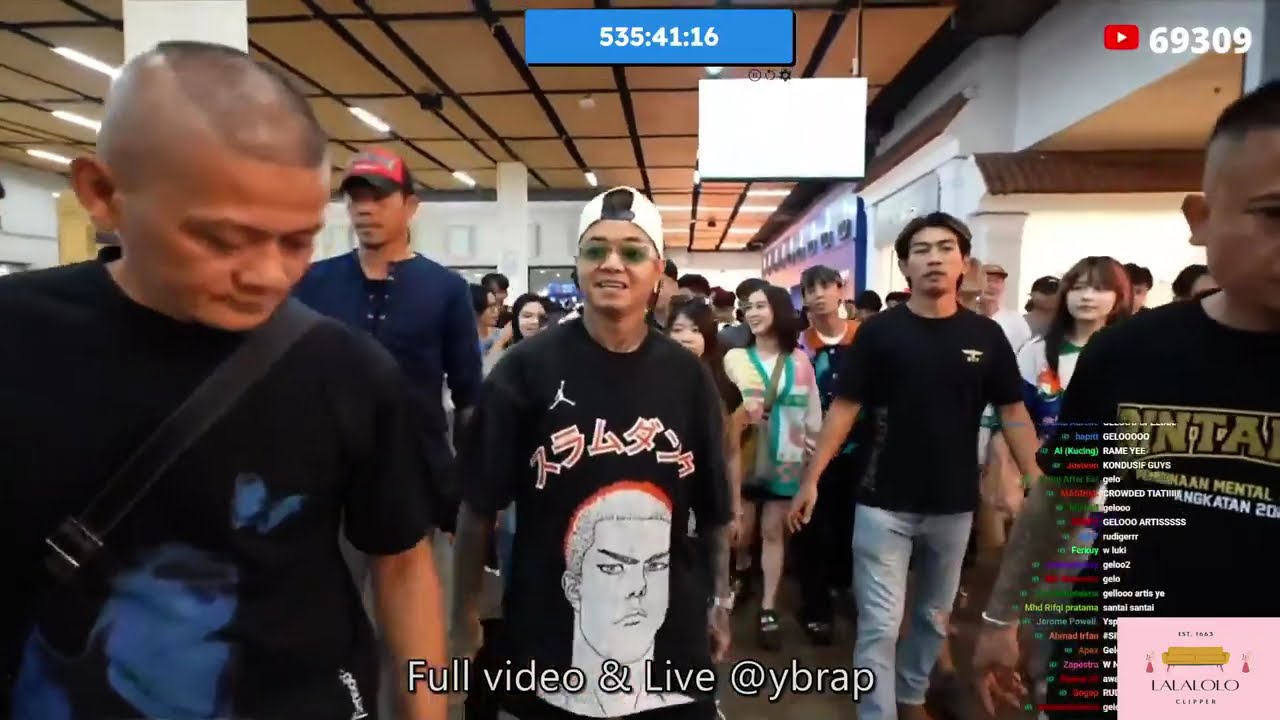 Full video Reza Arap YB A4A CLAN IRL PVJ belanja, makeover Tepe46, makan, ice skating#MARAPTHON2 #68