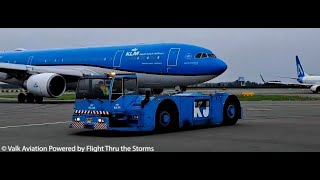 Last pushback of ATD Gert Verhaar @ KLM Sleepdienst