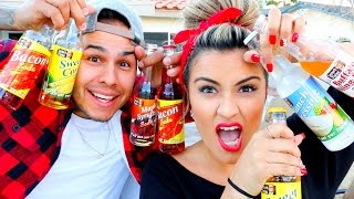 soda challenge w/ MY GIRLFRIEND!!