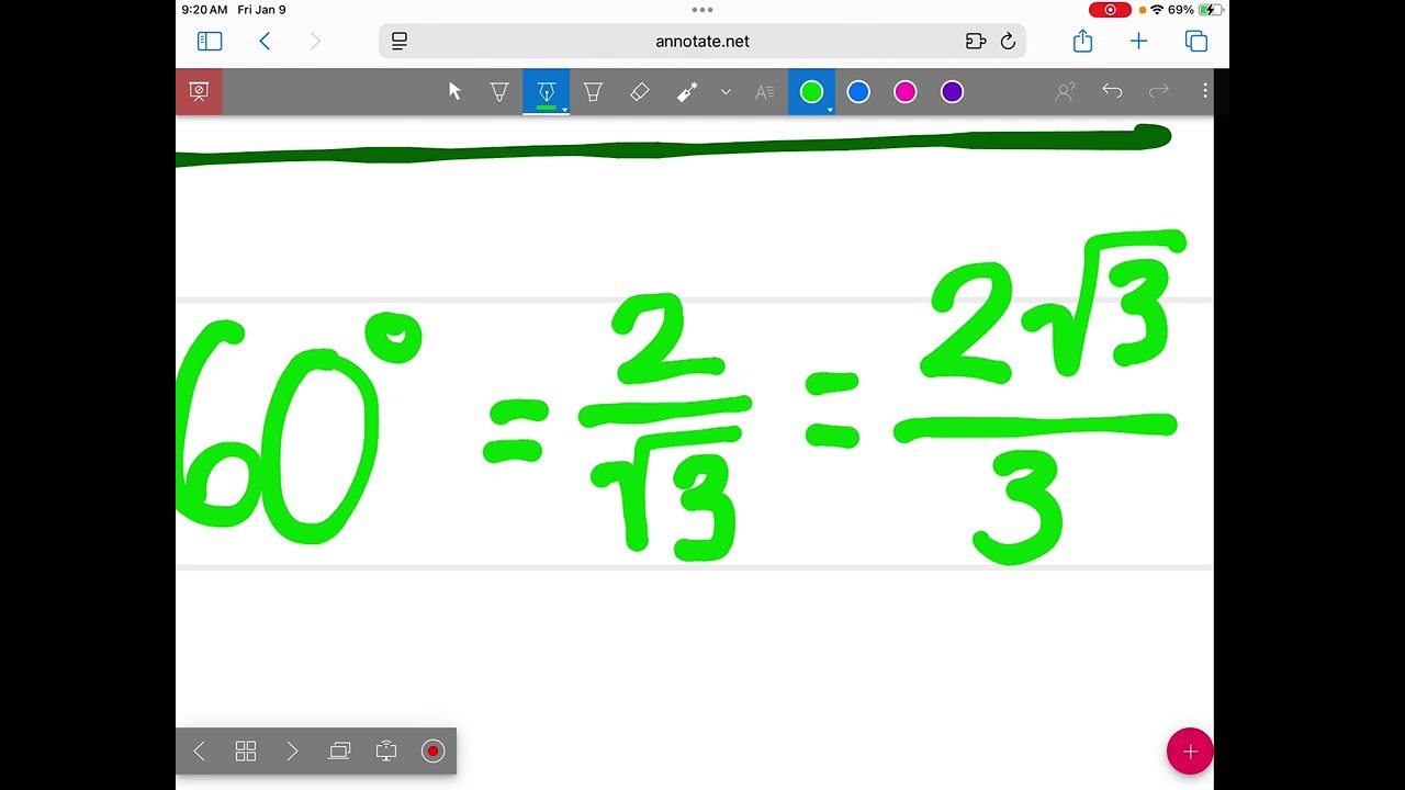 Precal 1.09.26 the unit circle 