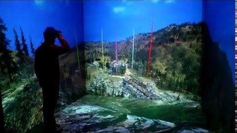 Simulating Aurgmented Reality (AR) in Virtual Reality (VR) - real world simulation