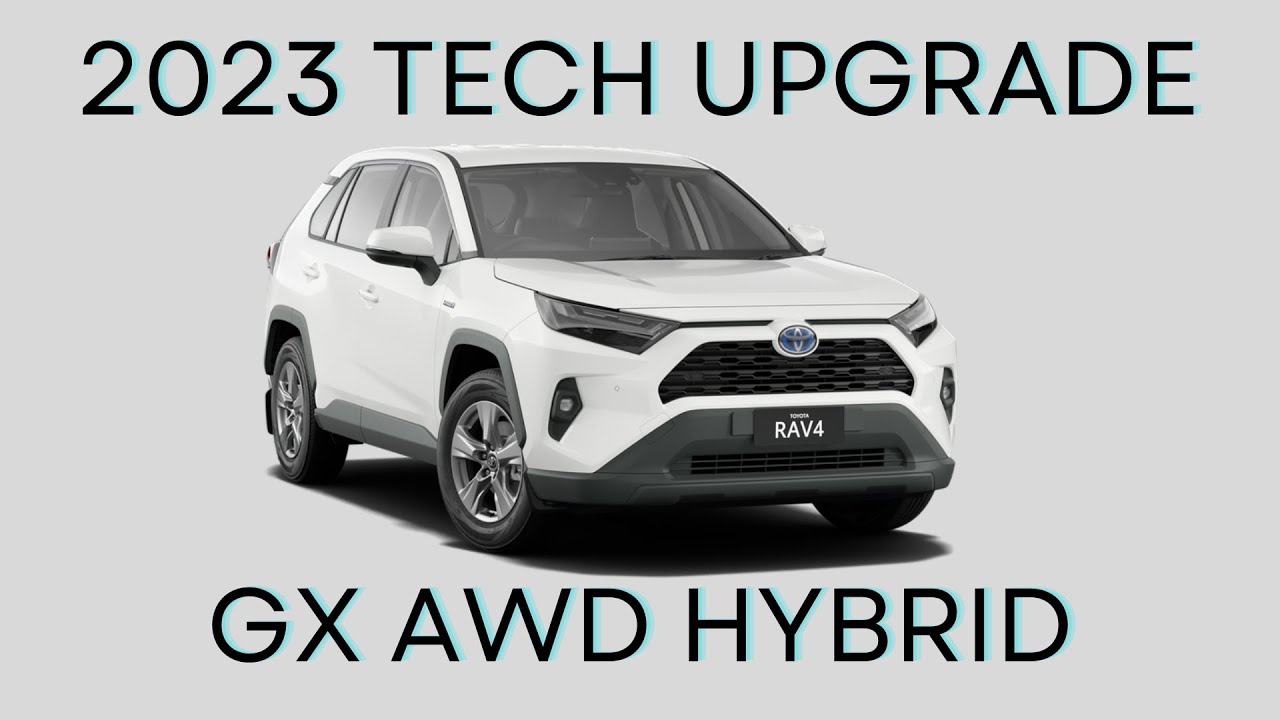 Toyota Rav4 GX AWD HYBRID 2023 Tech Upgrade