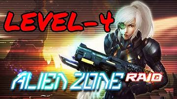 ALIEN ZONE RAID LEVEL - 4