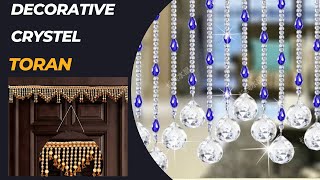 Trendy Crystals Toran Designs Latest Fancy Flower Toran Design