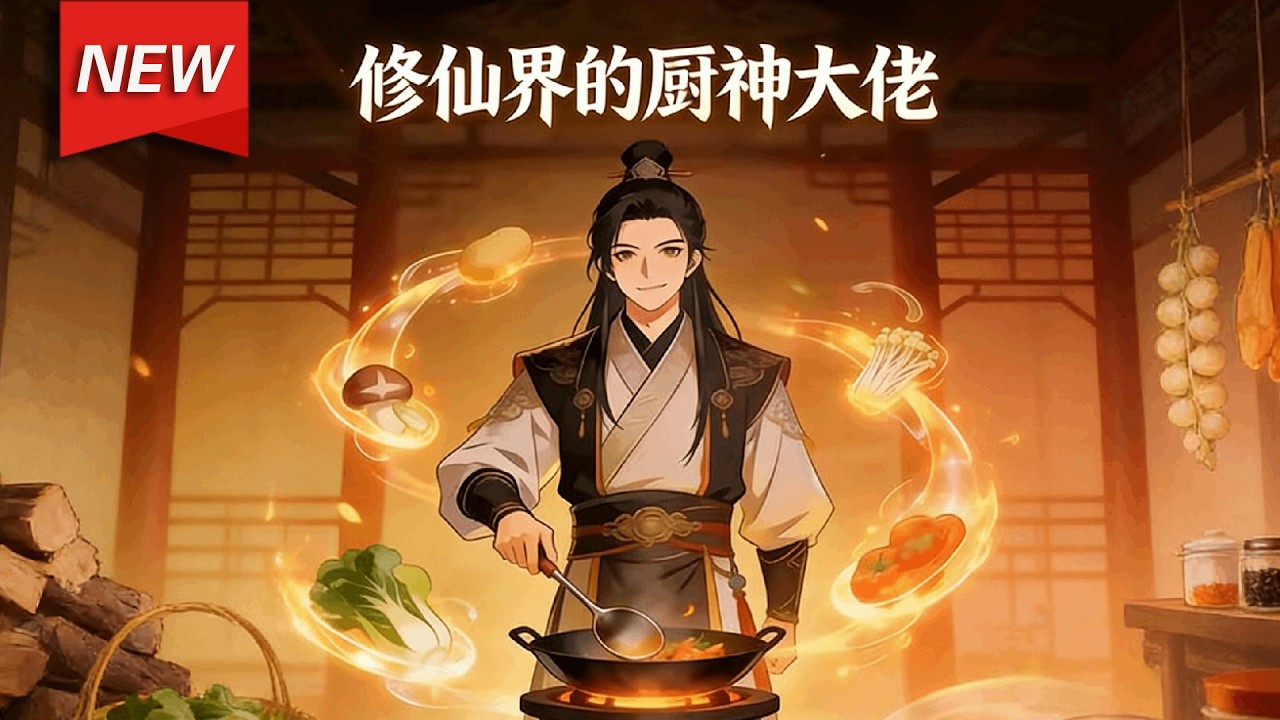 MULTISUB📢新番上线《修仙界的厨神大佬》第1~61集丨穿越浩土世界的叶长青成了道一宗最底层杂役，绝望之际绑定最强食神系统，一碗卤面惊艳全宗，以颠勺之技，在玄幻世界煮出一条通天修仙路！#破晓动漫社