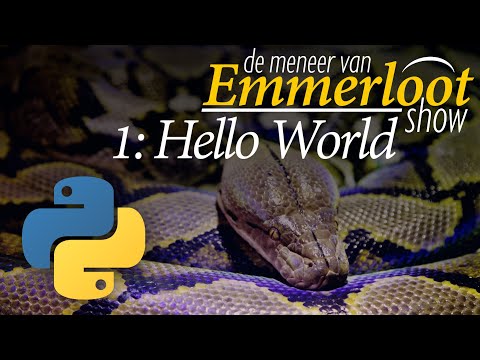 Python - Video 1 (Hello World)