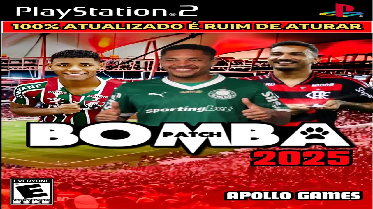 SAIU!BOMBA PATCH 2025(PS2)100% ATUALIZADO - YouTube
