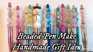 Beaded Pen Make Handmade Gift and Craft Fair Idea