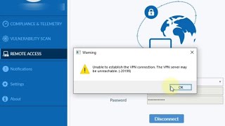 How To Fix Unable To Establish The VPN Connection. The VPN Server Maybe Unreachable. In FortiClient