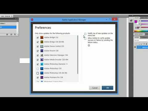 How to Stop Adobe Photoshop From Updating