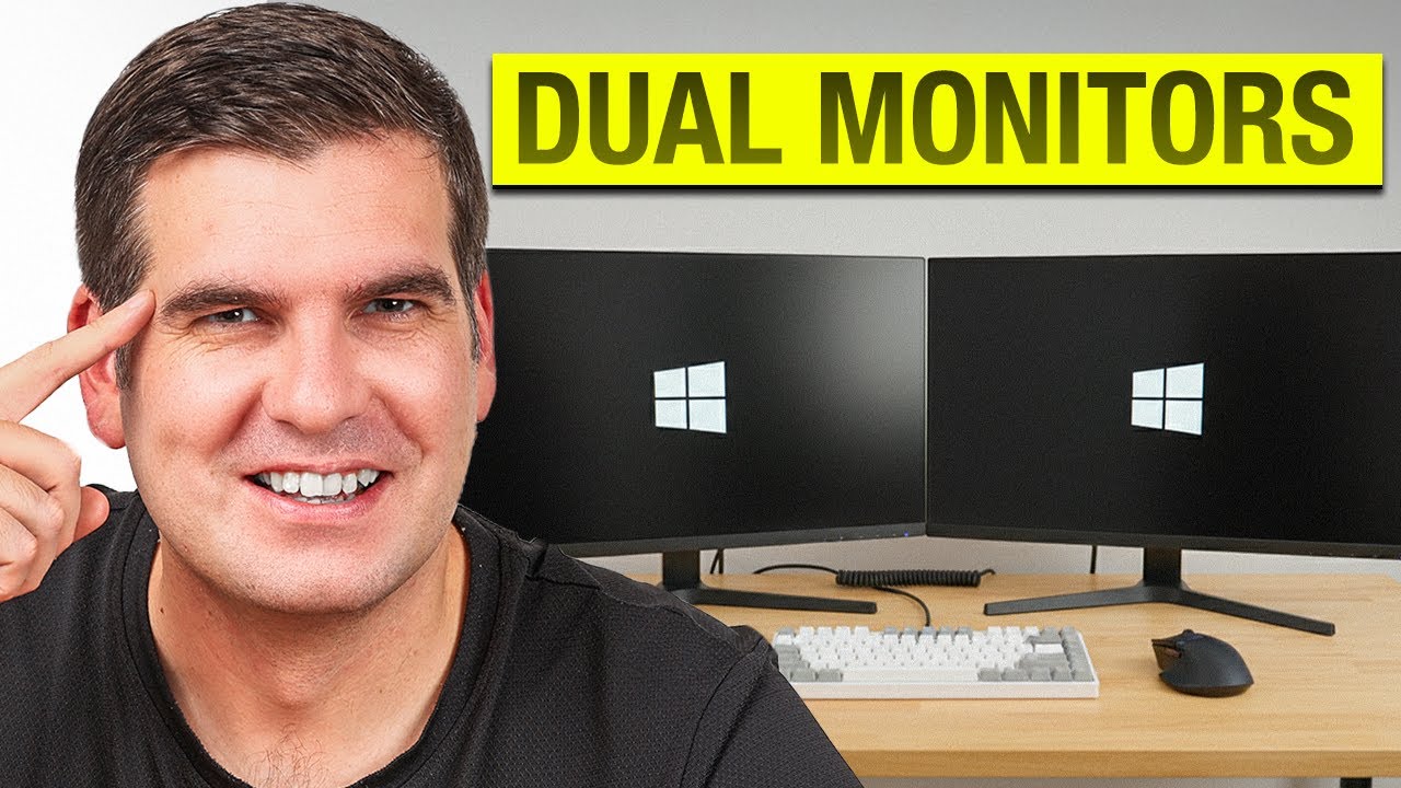 How to setup dual monitors on Windows 11 - YouTube