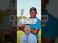 The top 5 earners in PGA Tour history! 💸⛳