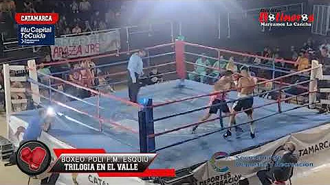BOXEO: EZEQUIEL CHIVUDO LEGUIZAMON  GRSC A ALEJAND...