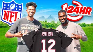 I Coached a Pro FOOTBALL Player for 24 Hours!