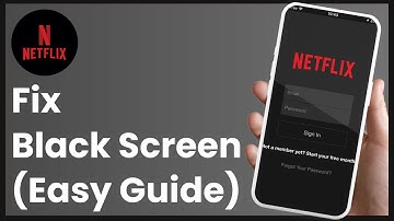 Netflix Not Working - Black Screen Problem Solve !