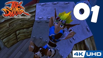 [4K] Jak and Daxter: The Precursor Legacy - 100% Playthrough - Part 1 - INTRO! (PS5)