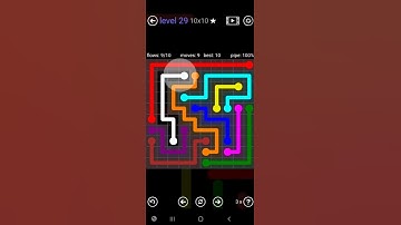 How To Solve Flow Free 10x10 Mania Level 29 Hard Board Walk Through Solution Walkthrough