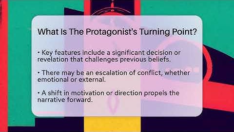 What Is The Protagonist