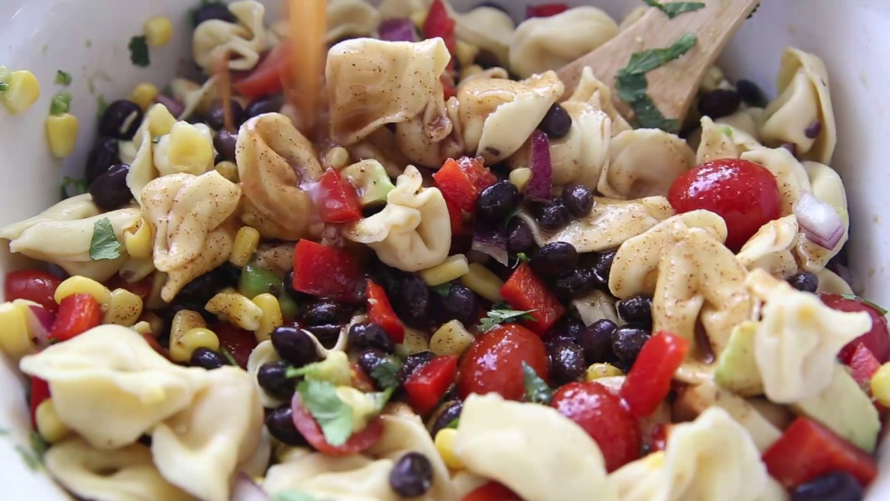 How to make Southwest Tortellini Pasta Salad YouTube