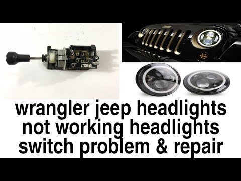 2013 Jeep Wrangler Headlight Upgrade