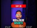 Day 28 | Red &amp; Blue Team 😳💀🔥#hacking #shortsfeed