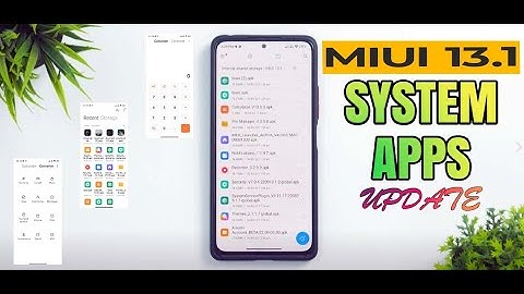 HINDI | Latest MIUI 13.1 System App