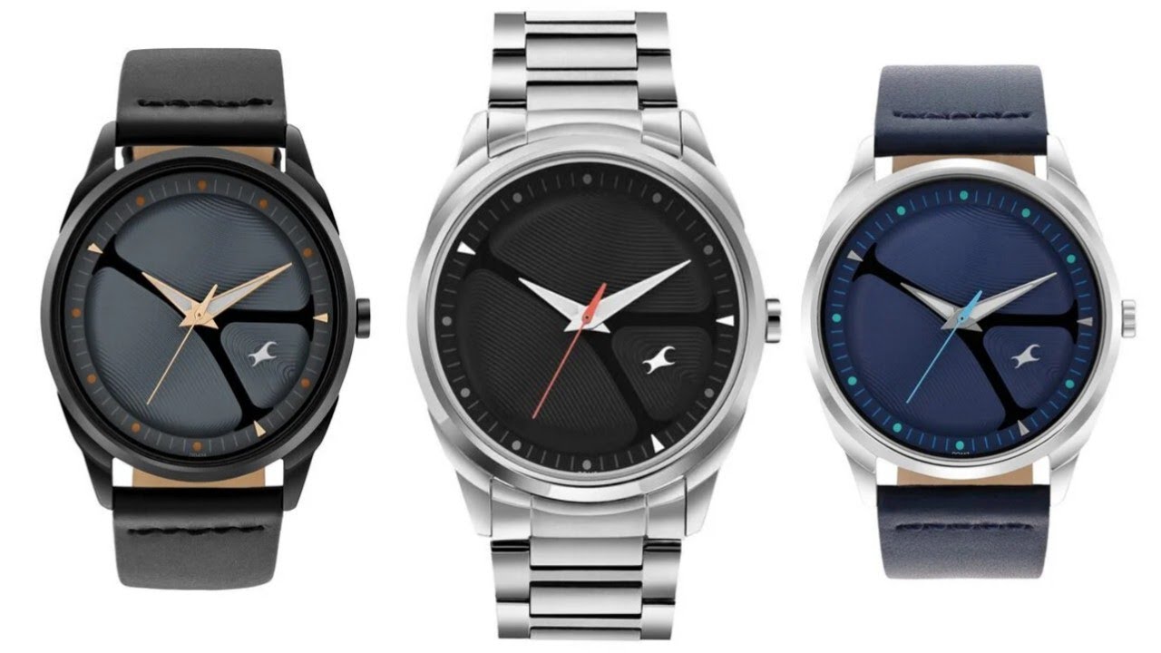 Fastrack New MetaWe Collection Leather & Metal Strap 3😲😲Best Watch For Guys