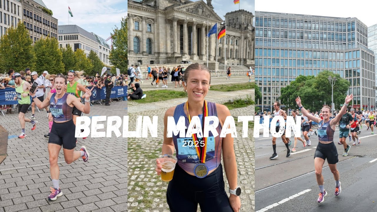 Berlin Marathon 2025 Race Vlog !!! - My first wold major marathon 