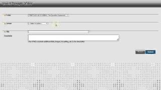 Panopto: Adding a Video to Blackboard