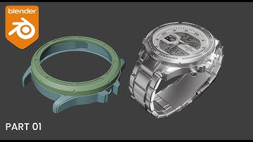 3D Watch Modeling in Blender | Part 1: Modeling the Watch Case.