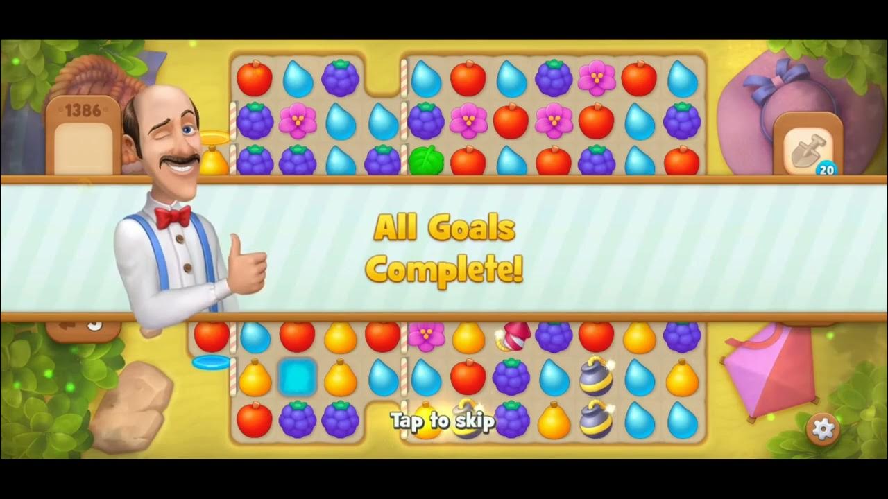 GardenScapes level 1382, 1383, 1384, 1385, 1386, 1387, 1388, 1389, 1390