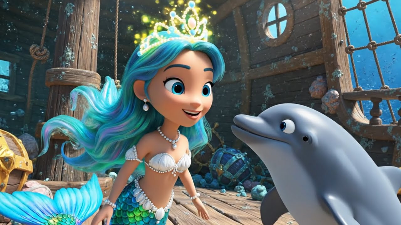 Mermaid Rumi’s Lost Crown Mystery: Exploring Ancient Shipwrecks & Saving the Golden Fish