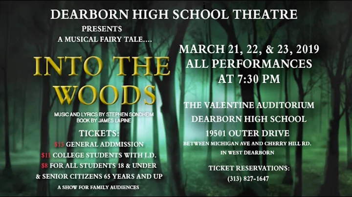 Dearborn High School Theatre  "Into The Woods"  20...