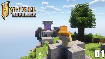 FIRST TIME playing Hypixel Skyblock!! (Im so bad)