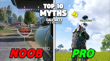 TOP 10 MYTHBUSTERS IN COD MOBILE | CODM Tips & Tricks | PART 40