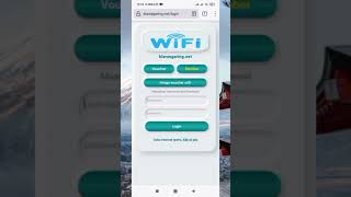 Template mikrotik, login page ringan dan super responsiv gratis #shorts #shortvideo