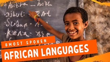 8 Most Spoken African Languages &. How to say hello! #Africa #Hello #Languages