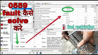 How to solve 0559 fault code in Cummins engine