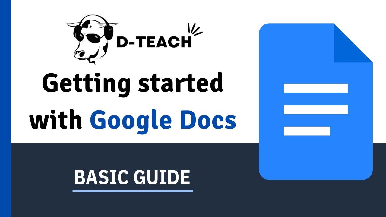 Google Docs Basics - YouTube