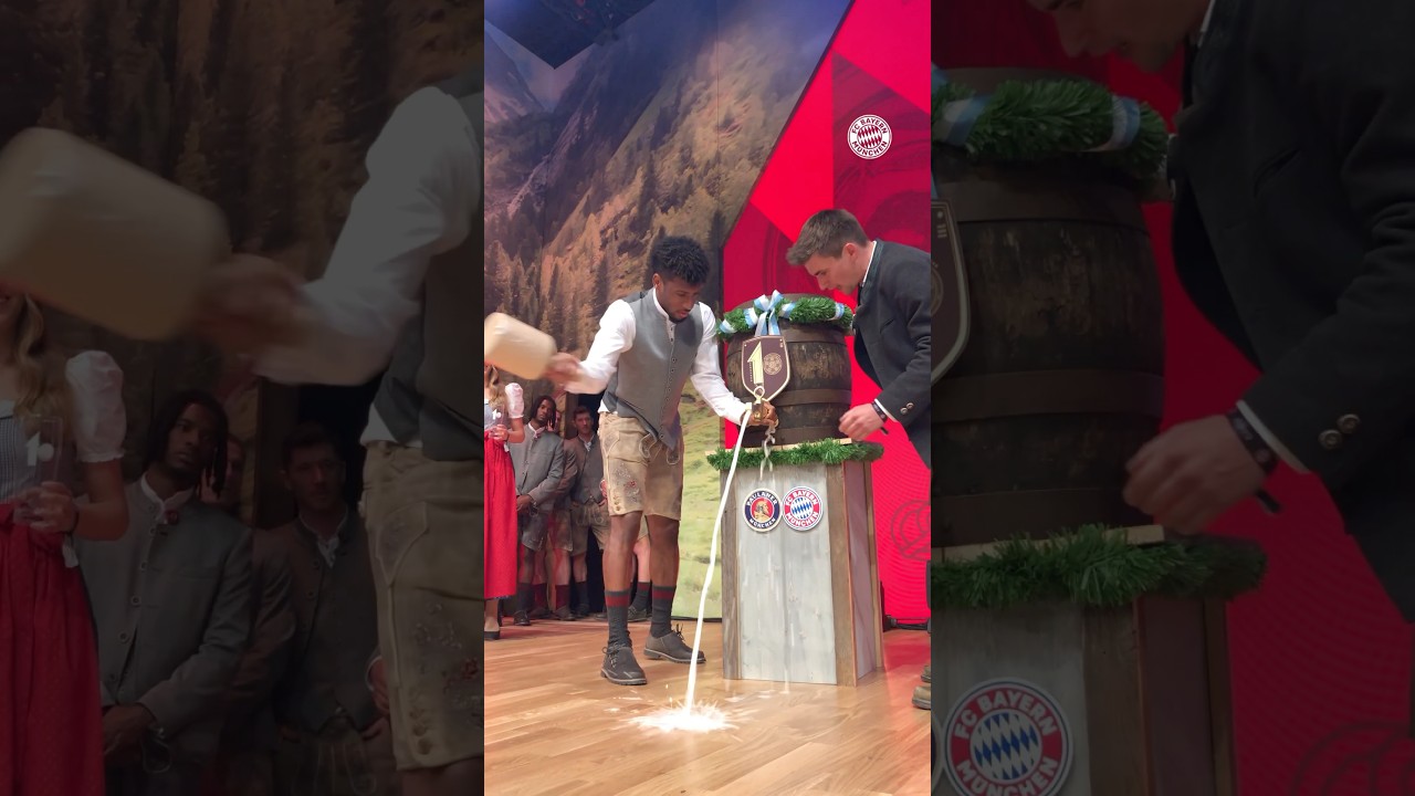 Happy International Beer Day with Kingsley Coman 🤣