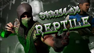 MORTAL KOMBAT 1 REPTILE, AHSRAH & HAVIK TRAILER (BUT IS SKRILLEX)