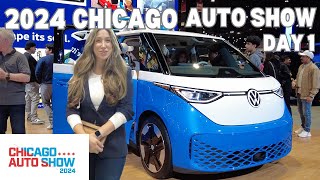 2024 Chicago Auto Show, Day 1 | walking Tour, February 10, 2024 [4k 60fps]