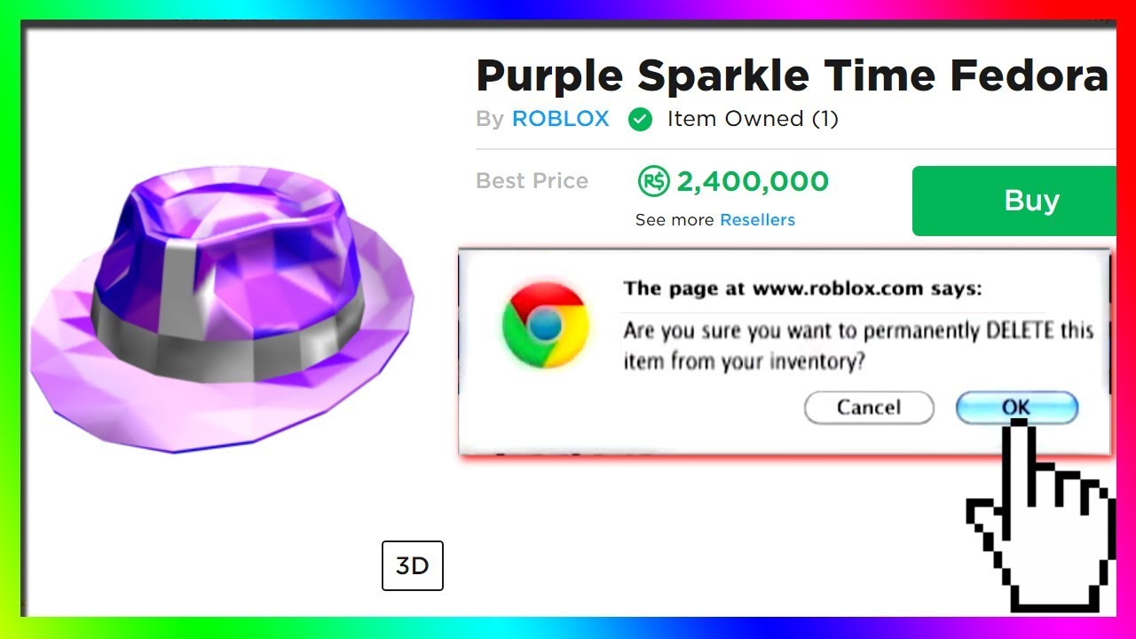 These People Deleted Expensive Rare Hats On Roblox Youtube - roblox hacker hats