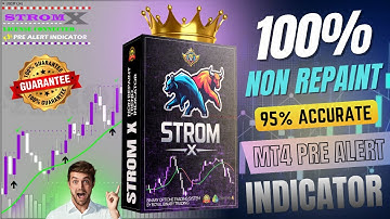 STROM X 👑 BEST 95% ACCURATE NON REPAINT INDICATOR FOR MT4 BINARY TRADING ✅
