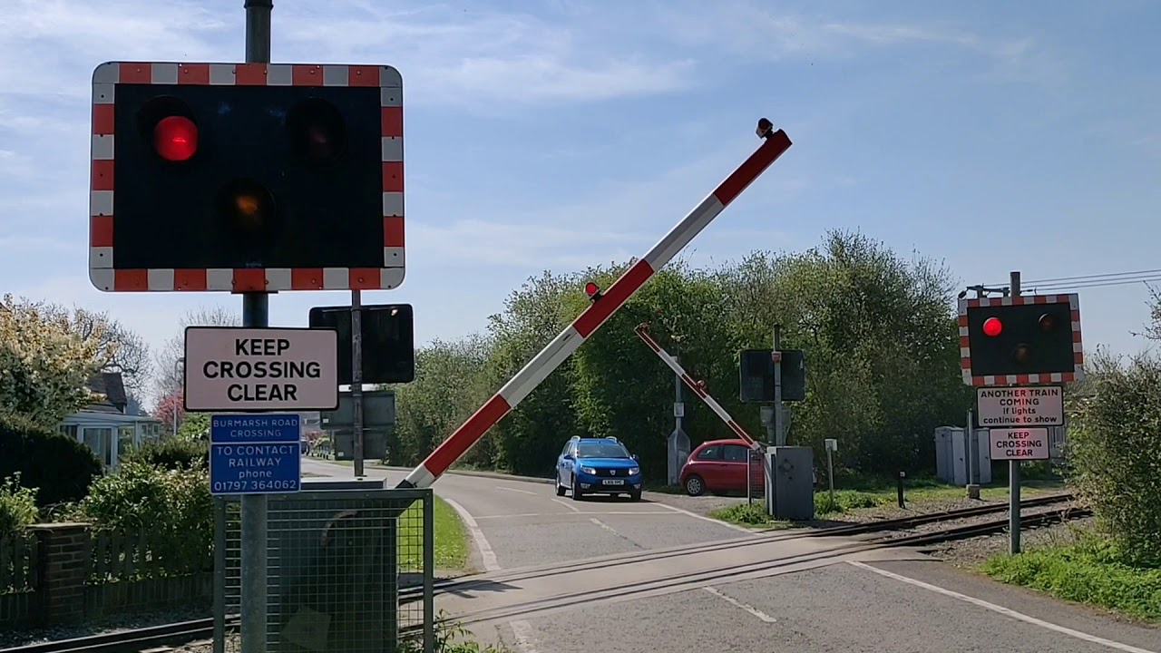 Rare Miniature Railway At Burmarsh Road Level Crossing Kent Youtube Rare Miniature Railway At Burmarsh Road Level Crossing Kent Youtube