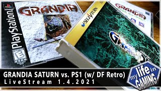 Grandia Saturn vs. PS1 w/ John Linneman of @DigitalFoundry :: LIVE STREAM